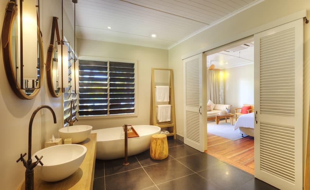 Beachfront Villa at Vomo Island Resort