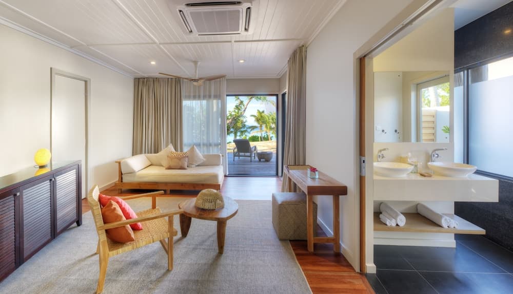 Beachfront Retreat at Vomo Island Resort